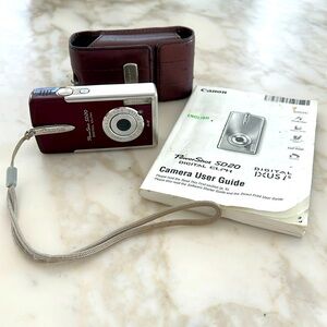 Canon Power Shot SD 20 digital elf camera
